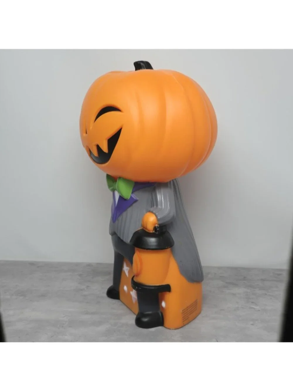 target hyde and eek Jack-O-Lantern Blowmold Pumpkin Light Lantern Halloween 12
